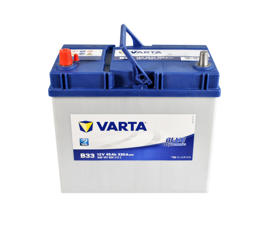 Автомобільний акумулятор Varta  Blue Dynamic 45Ач 330А B33