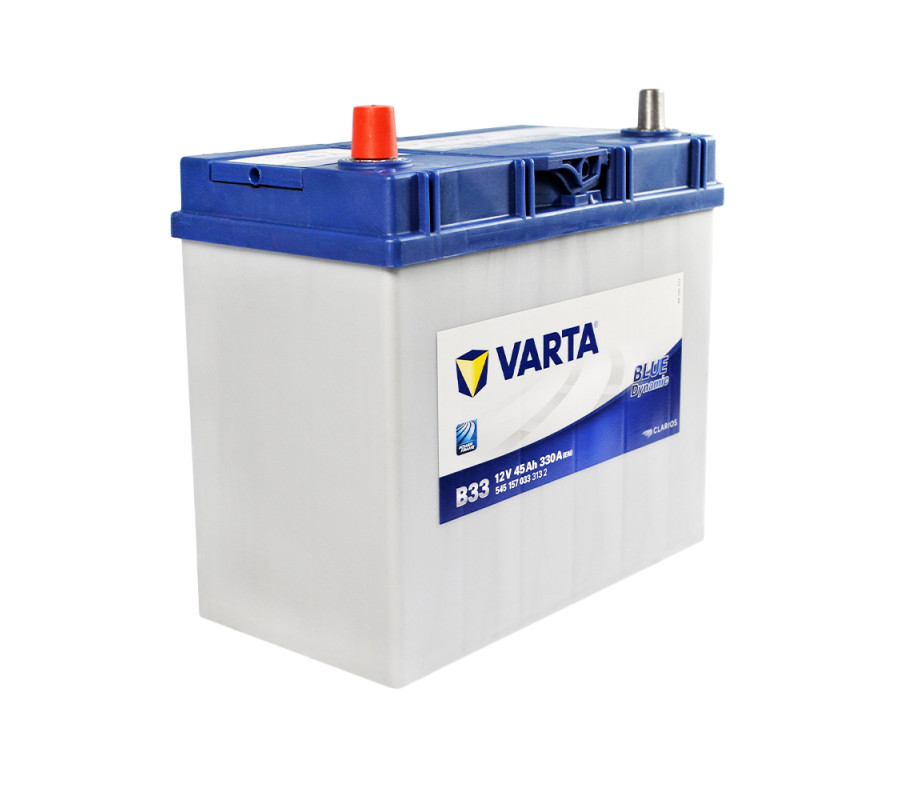 Автомобільний акумулятор Varta  Blue Dynamic 45Ач 330А B33