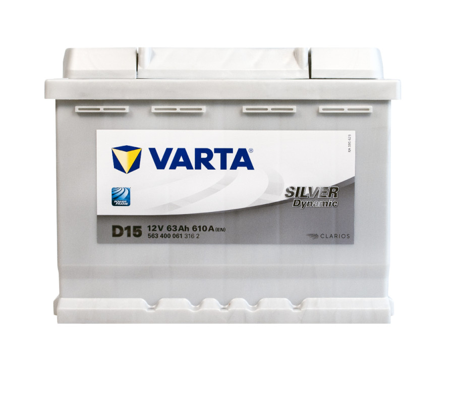 Автомобільний акумулятор Varta  Silver Dynamic 63Ач 610 А D15