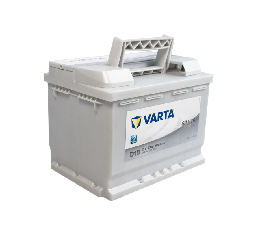 Автомобільний акумулятор Varta  Silver Dynamic 63Ач 610 А D15
