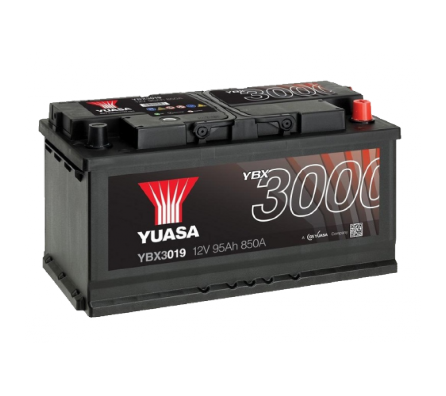 Автомобільний акумулятор Yuasa 95Ah 850A YBX3019