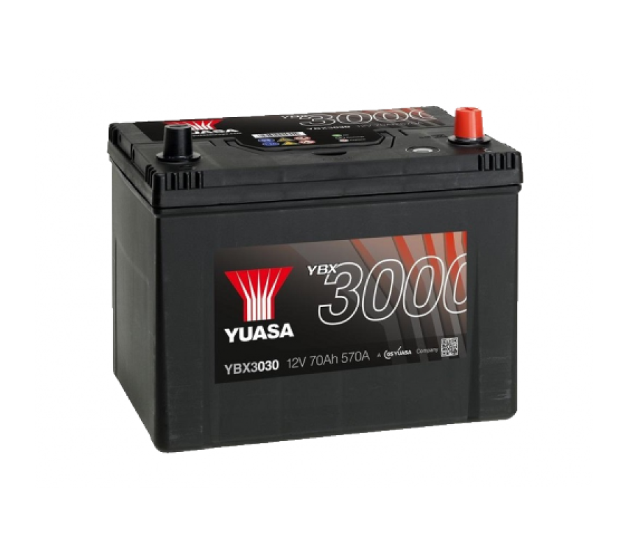 Автомобільний акумулятор Yuasa 70Ah 570A YBX3030