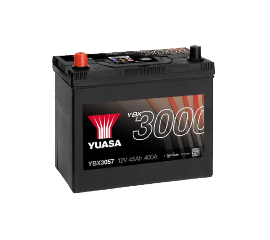 Автомобільний акумулятор Yuasa 45Ah 400A YBX3057