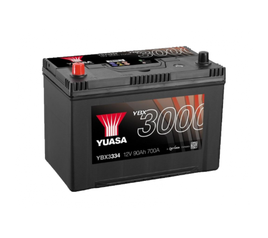 Автомобільний акумулятор Yuasa 90Ah 700A YBX3334