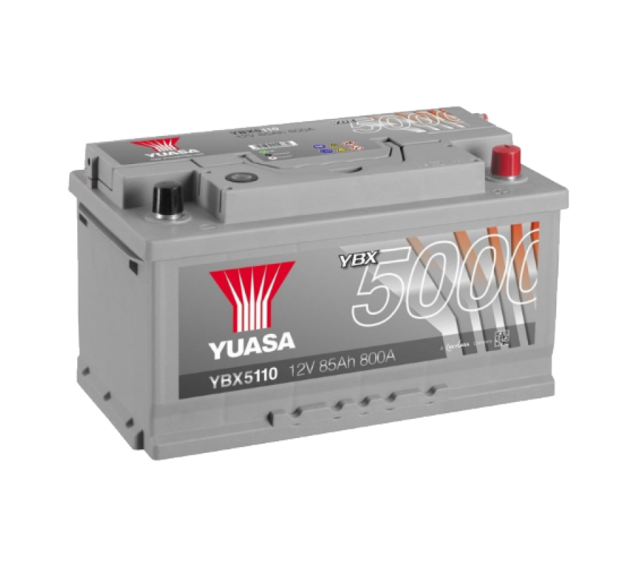 Автомобільний акумулятор Yuasa 85Ah 800A YBX5110