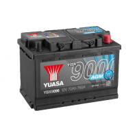 Автомобільний акумулятор Yuasa 70Ah 760A AGM YBX9096