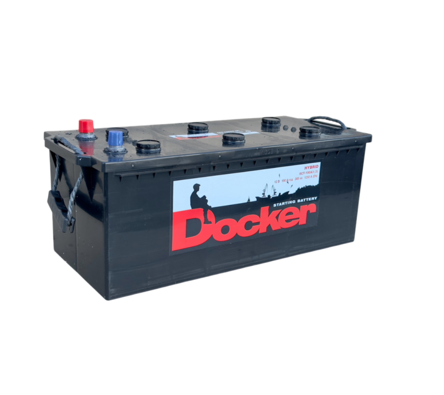 Автомобільний акумулятор WESTA Docker 190Ah 1250A L+