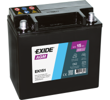 Автомобільний акумулятор EXIDE Start-Stop Auxiliary 15Ah 200А EK151