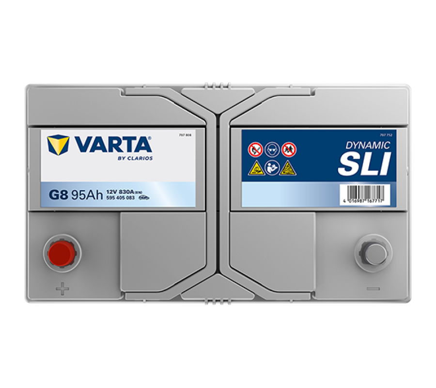 Автомобільний акумулятор Varta  Blue Dynamic 95Ач 830А G8
