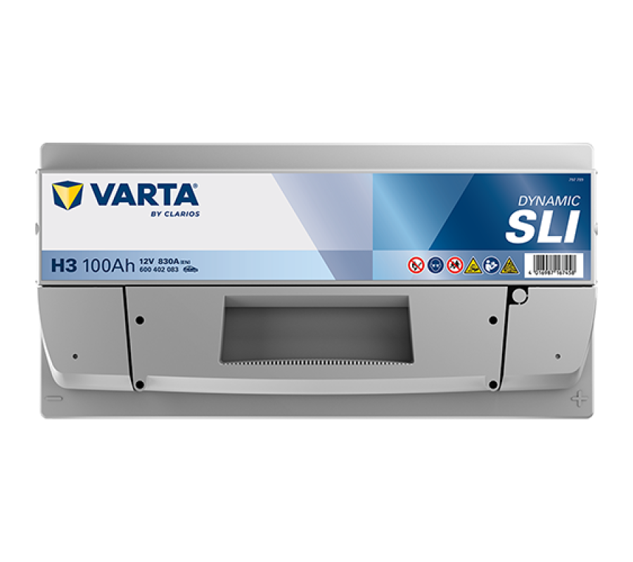 Автомобільний акумулятор Varta  Silver Dynamic 100Ач 830А H3