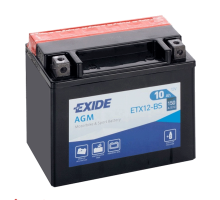 Мото акумулятор  EXIDE 12V 10A ETX12-BS 