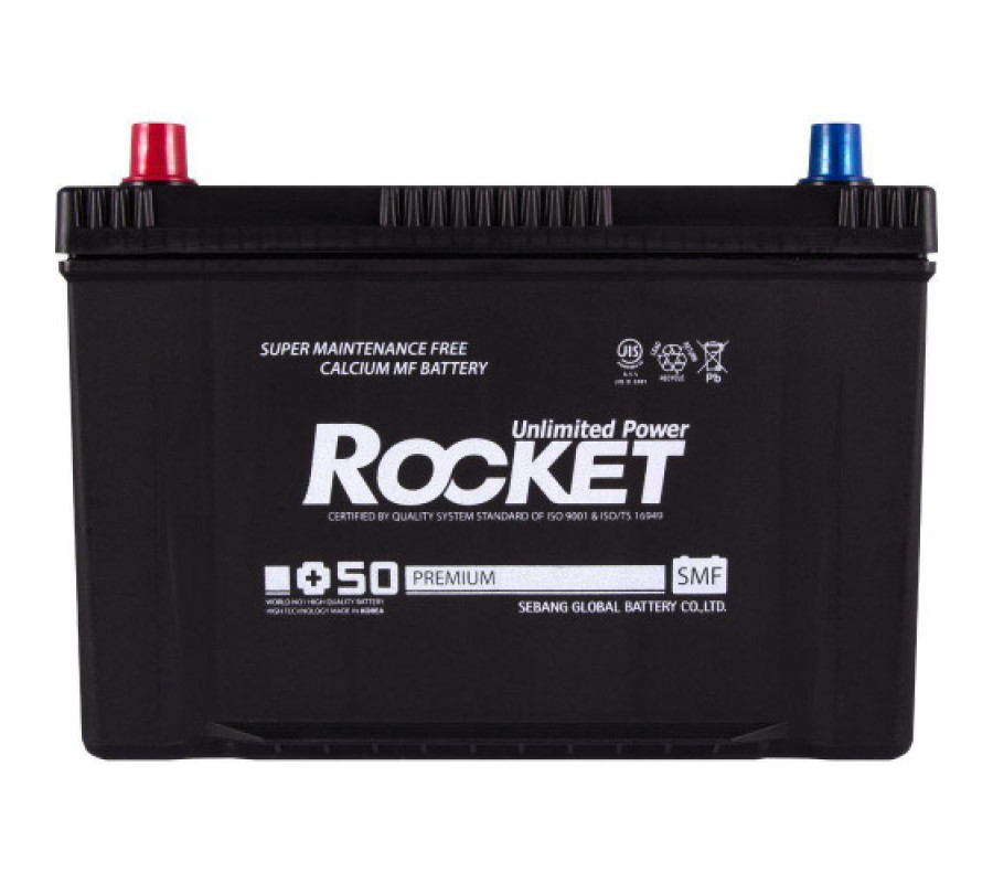 Автомобільний акумулятор Rocket 100Ah 830CCA 125D31R