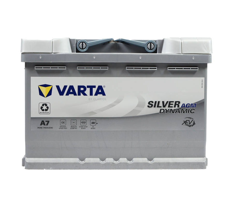 Автомобільний акумулятор Varta Silver Dynamic 70Ач 760А E39 (A7) AGM