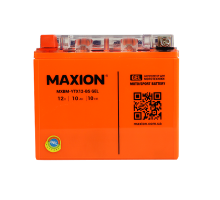 Мото акумулятор MAXION 12V 10Ah 130A L+ YTX 12-BS GEL